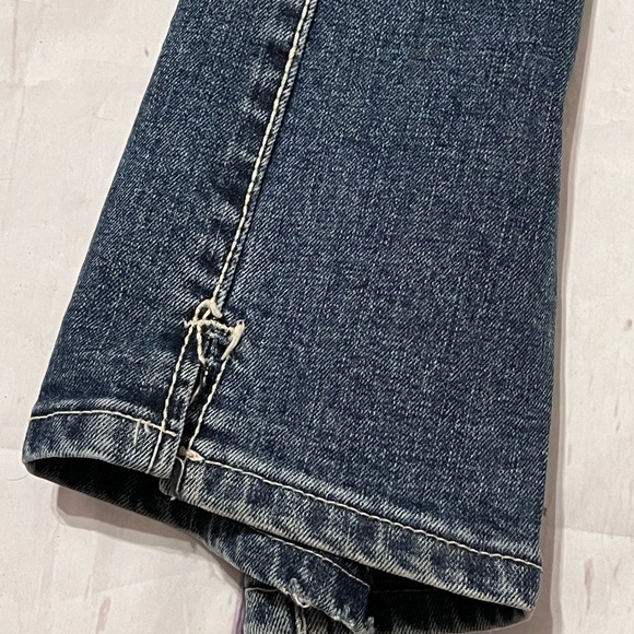 Women’s Wrangler Jeans Q Baby No Gap Waistband WRJ30MS Size 13/14 x 34 RN 130273 - Picture 11 of 13